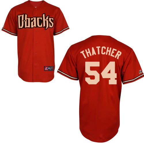 Joe Thatcher #54 Youth Baseball Jersey-Arizona Diamondbacks Authentic Alternate Orange MLB Jersey